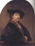 REMBRANDT Harmenszoon van Rijn Self-Portrait oil painting on canvas